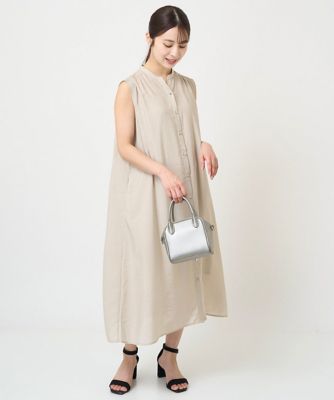 【小さいサイズ】スキッパーカラー２ｗａｙワンピース／洗える