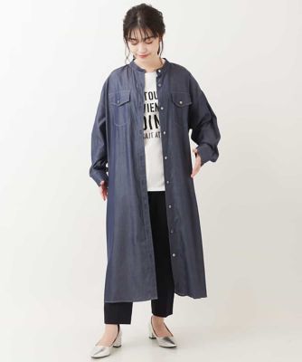 小さいサイズ 洗える テンセルデニムワンピース 三越伊勢丹オンラインストア 公式