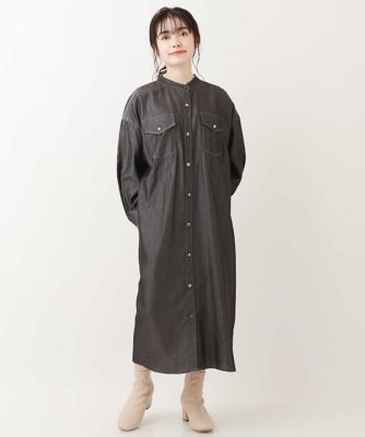 小さいサイズ 洗える テンセルデニムワンピース 三越伊勢丹オンラインストア 公式