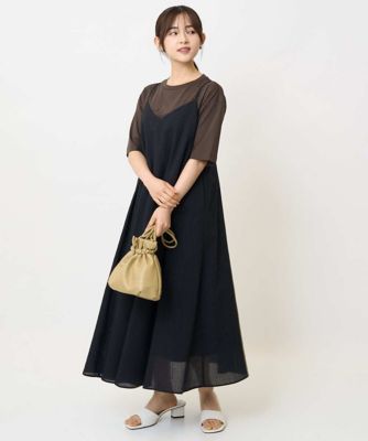 小さいサイズ】ポコポコキャミワンピース／洗える | MK MICHEL KLEIN