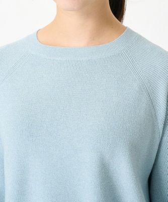 【小さいサイズ】フレアーシルエットラメチュニック丈ニット／洗える