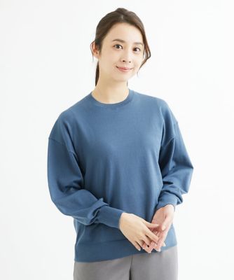 【小さいサイズ】ボトルネックニットベスト×ボリュームスリーブニット　アンサンブル／洗える