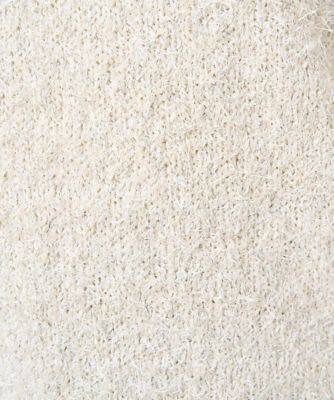 小さいサイズ】ラメシャギーニットジレ／前後2way／洗える | MK