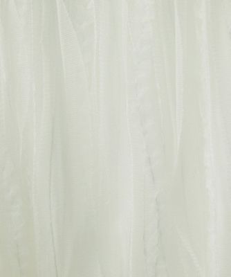 小さいサイズ】チュールテープデザインフレンチスリーブニット／洗える