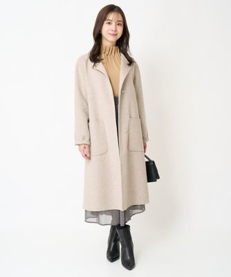 【小さいサイズ】幾何柄シフォンスカート／丈の長さが選べる／セットアップ対応／洗える