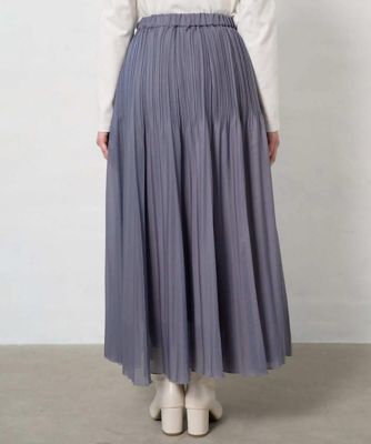 MK ミッシェルクラン（MK MICHEL  ）/【小さいサイズ】ブライトシアープリーツスカート/洗える 小さいサイズ】ブライトシアープリーツスカート／洗える | MK MICHEL