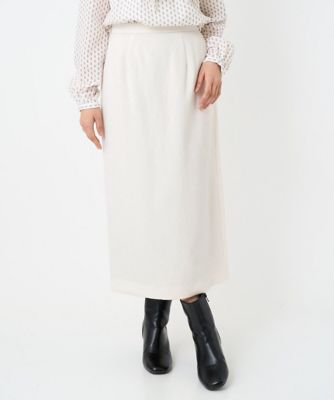 MK ミッシェルクラン（MK MICHEL  ）/【小さいサイズ】ループネップツイードIラインスカート/洗える 小さいサイズ】ループネップツイードIラインスカート／洗える | MK