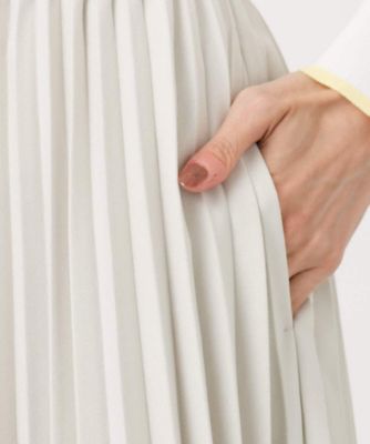 小さいサイズ】プリーツデザインスカート／洗える | MK MICHEL KLEIN