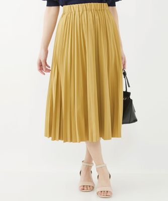 ＜MK MICHEL KLEIN（Women/小さいサイズ）＞【小さいサイズ】リバーシブルプリーツスカート／洗える