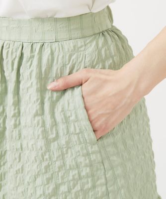 小さいサイズ】ティアードスカート／洗える | MK MICHEL KLEIN（Women