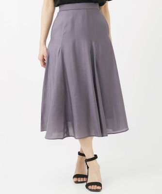 小さいサイズ】ボリュームフレアースカート／セットアップ対応／洗える