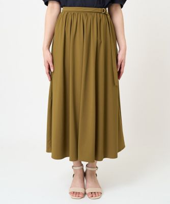 美品【Cecilie bahnsen】MALIKAギャザーフレアスカート 美品【Cecilie bahnsen】MALIKAギャザーフレアスカート