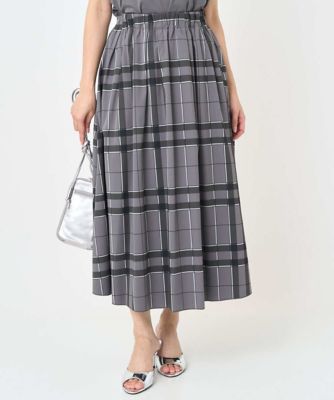 小さいサイズ】リバーシブルチェックスカート／洗濯機で洗える