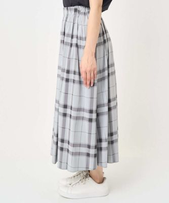 小さいサイズ】リバーシブルチェックスカート／洗濯機で洗える | MK