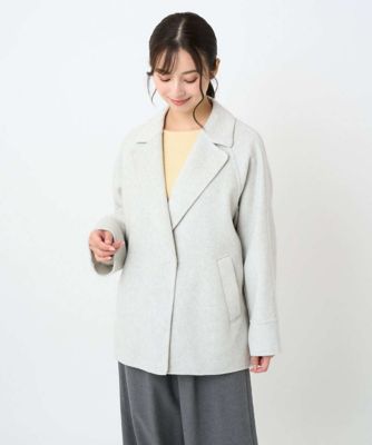 小さいサイズ】スムースリバー ミドル丈コート | MK MICHEL KLEIN