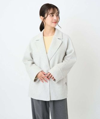 小さいサイズ】スムースリバー ミドル丈コート | MK MICHEL KLEIN