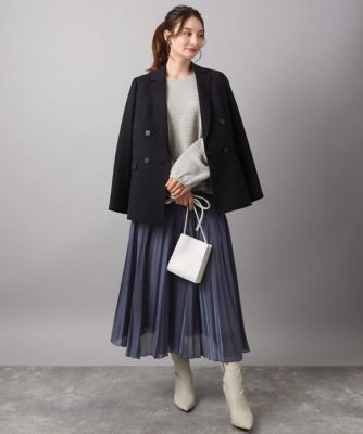 小さいサイズ】スムースリバー ミドル丈コート | MK MICHEL KLEIN