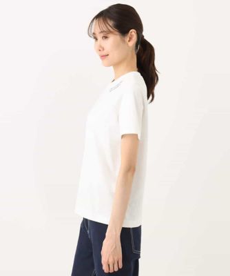 【小さいサイズ】刺繍ロゴＴシャツ／接触冷感／ＵＶカット／洗える