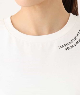 【小さいサイズ】刺繍ロゴＴシャツ／接触冷感／ＵＶカット／洗える