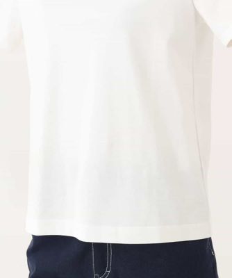 【小さいサイズ】刺繍ロゴＴシャツ／接触冷感／ＵＶカット／洗える