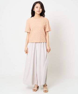 【小さいサイズ】フクレシャーリングカットソー／ＵＶカット／洗える