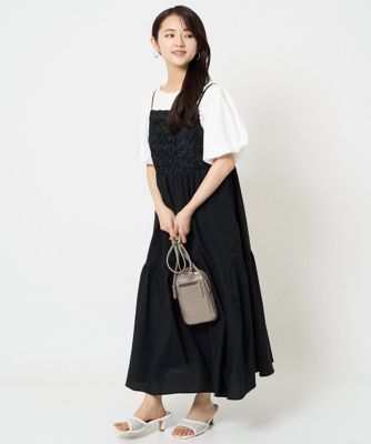 【小さいサイズ】バルーンスリーブカットソー／接触冷感／洗える