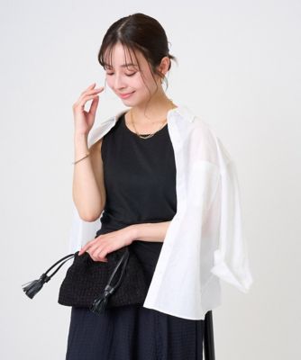 小さいサイズ】ラメタンクトップ／UVカット／洗濯機で洗える | MK