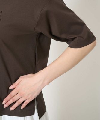 【小さいサイズ】リラックスシルエット　ロゴＴシャツ／接触冷感／洗える