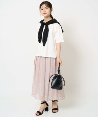 【小さいサイズ】リラックスシルエット　ロゴＴシャツ／接触冷感／洗える