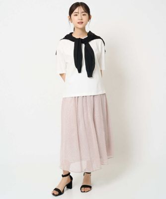 【小さいサイズ】リラックスシルエット　ロゴＴシャツ／接触冷感／洗える