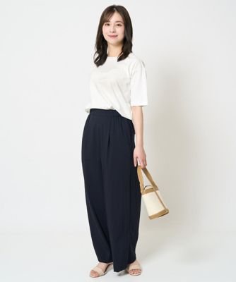 【小さいサイズ】リラックスシルエット　ロゴＴシャツ／接触冷感／洗える