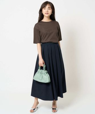 【小さいサイズ】リラックスシルエット　ロゴＴシャツ／接触冷感／洗える