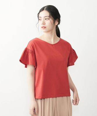 小さいサイズ フレアスリーブカットソー 洗える 三越伊勢丹オンラインストア 公式
