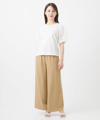 小さいサイズ】ツイストスリーブカットソー／洗える | MK MICHEL KLEIN