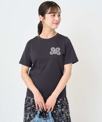 ♥️新品未使用♥️ MICALLEMICALLE 鍵刺繍ビックコットンTシャツ ♥️新品未使用♥️ MICALLEMICALLE 鍵刺繍ビックコットンT
