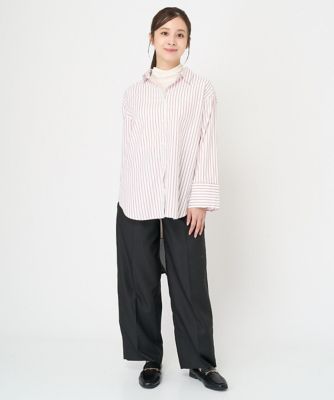 【小さいサイズ】サスペンダー付きワイドパンツ（チェック・無地）／２ｗａｙ／洗える