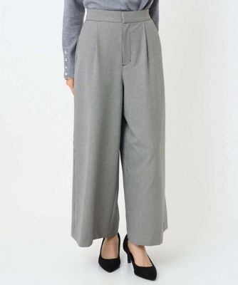 【美品】パラスパレス 花柄ガウチョパンツ グレー系 Yahoo!オークション -「パラスパレス」(Mサイズ) (パンツ、スラックス