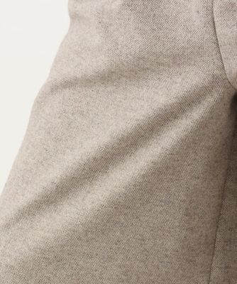 【小さいサイズ】２タック　ツイードワイドパンツ／洗える