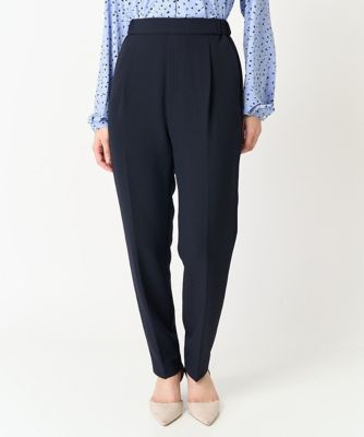 【小さいサイズ】ベーシックテーパードパンツ／制菌加工／洗える