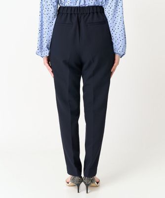 【小さいサイズ】ベーシックテーパードパンツ／制菌加工／洗える