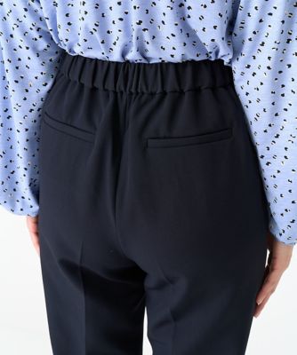 【小さいサイズ】ベーシックテーパードパンツ／制菌加工／洗える