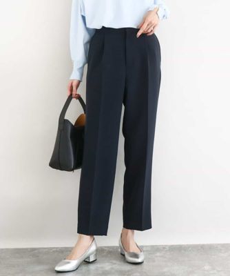 小さいサイズ】ダブルクロス テーパードパンツ／セットアップ対応／防