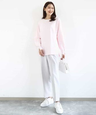 小さいサイズ】ダブルクロス テーパードパンツ／セットアップ対応／防