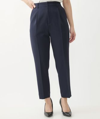 ＜MK MICHEL KLEIN（Women/小さいサイズ）＞【小さいサイズ】ベーシックテーパードパンツ／制菌加工／洗える