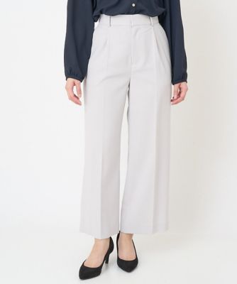 ＜MK MICHEL KLEIN（Women/小さいサイズ）＞【小さいサイズ】ワイドパンツ／セットアップ対応／洗える