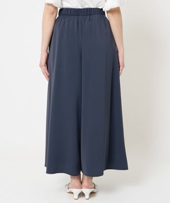 【小さいサイズ】リラクシーワイドシルエットパンツ／洗える