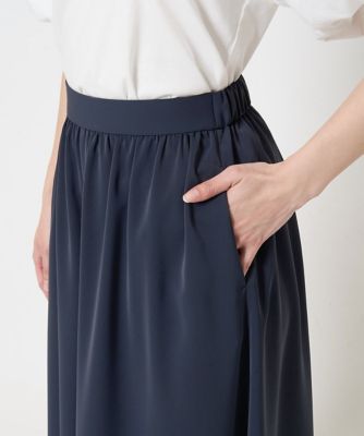 【小さいサイズ】リラクシーワイドシルエットパンツ／洗える