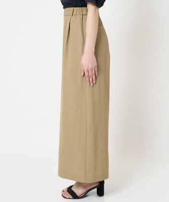 小さいサイズ】ドライリネンライクワイドパンツ／洗える | MK MICHEL