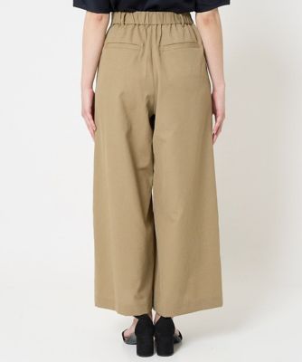 MK ミッシェルクラン（MK MICHEL  ）/【小さいサイズ】リネンライクナチュラルワイドパンツ/洗える/3サイズ展開 MK ミッシェルクラン] 小さいサイズ リネンライクナチュラルワイド