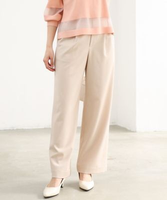 小さいサイズ】［SANAGARAシリーズ］デニムライク ワイド